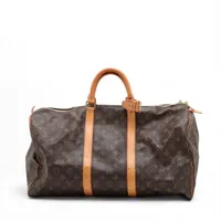 ルイ・ヴィトン モノグラム キーポル50 M41426 ブラウン