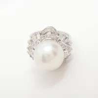 ノンブランド パール ダイヤ 18K