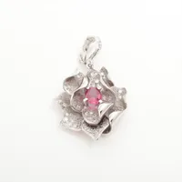 ノンブランド ルビー ダイヤ Pt900