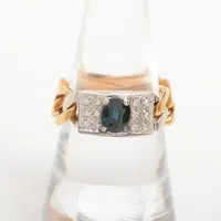 ノンブランド サファイア ダイヤ 750