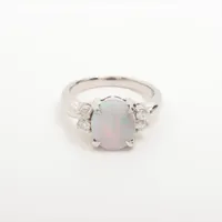 ノンブランド オパール ダイヤ Pt900