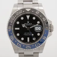 ロレックス GMTマスター Ⅱ 126710BLNR SS AT ブラック文字盤