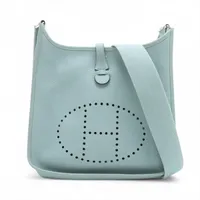 エルメス エヴリン1 29 PM トリヨンクレマンス シエル シルバー金具