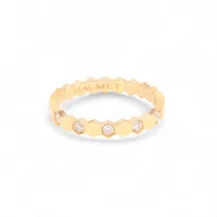 ショーメ ビーマイラブ ハニカム ハーフパヴェ ダイヤ 750(PG) 45