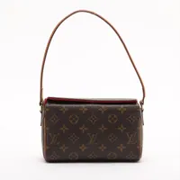 ヴィトン モノグラム レシタル M51900 ブラウン