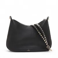 ヴァレンティノガラヴァーニ ロックスタッズ レザー 2WAYショルダーバッグ ブラック