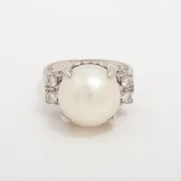 ノンブランド パール ダイヤ Pt900