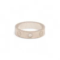 カルティエ ミニラブ 1P ダイヤ 750(WG) 46