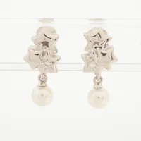 タサキ パール ダイヤ Pt900 約5.0mm