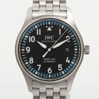 IWC パイロットウォッチ マークXVIII IW327015 SS AT ブラック文字盤