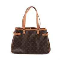 ルイ・ヴィトン モノグラム バティニョール オリゾンタル M51154 ブラウン