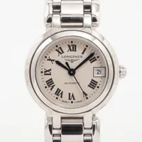 ロンジン プリマルナ L8.111.4 SS AT シルバー文字盤