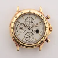 ショパール パーペチュアルカレンダー クロノグラフ 36/1208 YG AT シルバー文字盤