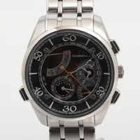 シチズン カンパノラ 6765-T011993 SS QZ ブラック文字盤