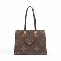 ルイ・ヴィトン モノグラム ジャイアント リバース オンザゴーMM M45321 ブラウン