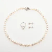 ノンブランド パール ダイヤ なし