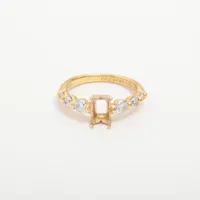 ノンブランド 主石なし ダイヤ K18