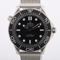 オメガ シーマスター プロフェッショナル ダイバー 300M コーアクシャル マスタークロノメーター 210.30.42.20.01.010 SS AT ブラック文字盤