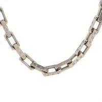 ヴィトン コリエ チェーン モノグラム M00307 GP ネックレス LE3274 シルバー