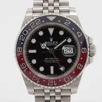 ロレックス GMTマスター Ⅱ 126710BLRO SS AT ブラック文字盤