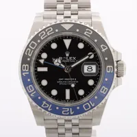 ロレックス GMTマスター Ⅱ 126710BLNR SS AT ブラック文字盤