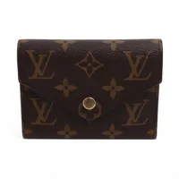 ヴィトン モノグラム ポルトフォイユヴィクトリーヌ M41938 コンパクトウォレット フューシャ