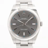 ロレックス オイスターパーペチュアル39 114300 SS AT グレー文字盤