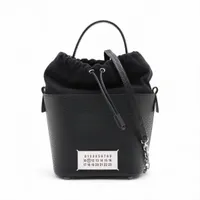 メゾンマルジェラ 5AC レザー 2WAYハンドバッグ ブラック