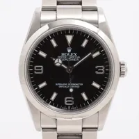 ロレックス エクスプローラーⅠ 114270 SS AT ブラック文字盤