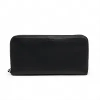 プラダ サフィアーノ ロゴ 2ML317 レザー ラウンドジップウォレット ブラック