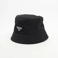 プラダ Re Nylon リ ナイロン 1HC137 ポリアミド バケットハット ブラック