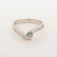 ノンブランド アレキサンドライト ダイヤ Pt900