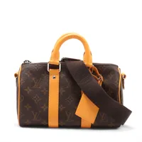 ルイ・ヴィトン モノグラム デニム キーポル バンドリエール25 M22762