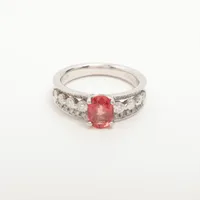 ノンブランド サファイア ダイヤ Pt900