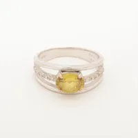 ノンブランド スフェーン ダイヤ K18WG