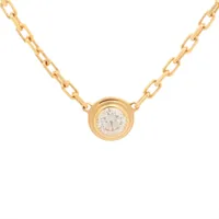 カルティエ ダムール SM ダイヤ 750(YG)