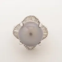 ノンブランド パール ダイヤ Pt900