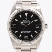 ロレックス エクスプローラーⅠ 114270 SS AT ブラック文字盤