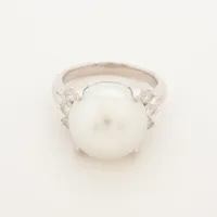 ノンブランド パール ダイヤ Pt900