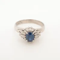 ノンブランド サファイア ダイヤ Pt900