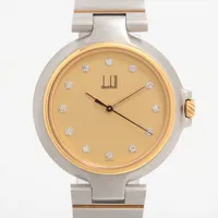 ダンヒル ミレニアム12 SS×GP QZ シャンパン文字盤