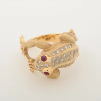 ノンブランド 色石 ダイヤ K18