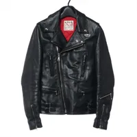 ルイスレザー レザー レザージャケット 32 ブラック