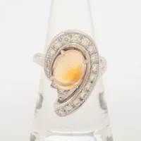 ノンブランド オパール ダイヤ Pt900