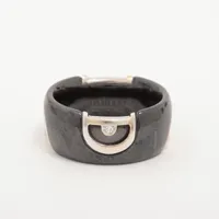 ダミアーニ Dアイコン 1P ダイヤ 750(WG)×セラミック