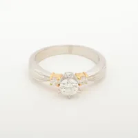 ノンブランド ダイヤ K18×Pt900