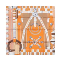 エルメス カレ90 Le Sacre des Saisons 四季の祭典 シルク スカーフ A