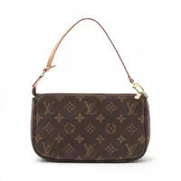 ヴィトン モノグラム ポシェット アクセソワール M51980 ブラウン