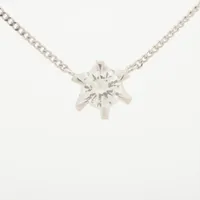 ノンブランド マベパール ダイヤ ネックレストップ K18×Pt900 Bランク