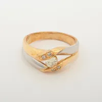 ノンブランド 翡翠 ダイヤ ブローチ K14WG×Pt900 Bランクの買取実績